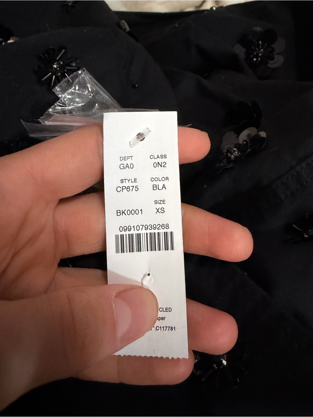J crew Étienne cropped button-up shirt in embellished cotton poplin - Picture 5 of 5